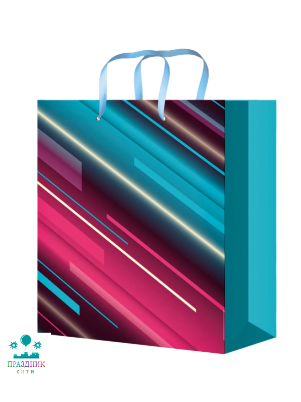 ПАКЕТ Неоновые события 18x23x8см