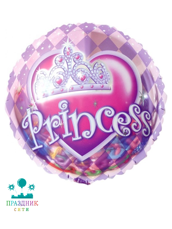 ШАР (Фольга) 18 in Корона для принцессы