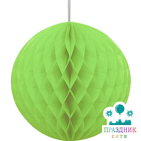 ШАР БУМ светло-зеленый 30см