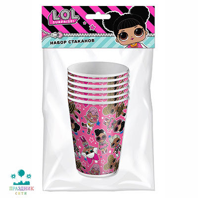 СТАКАН Лол паттерн бум 6шт