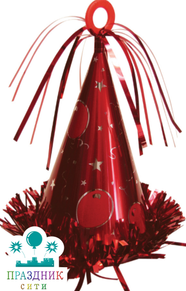 ГРУЗИК д/шара Колпак красный 170гр