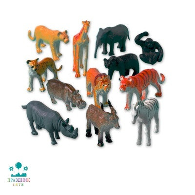 ИГРУШКА Животные Джунгли ассорти