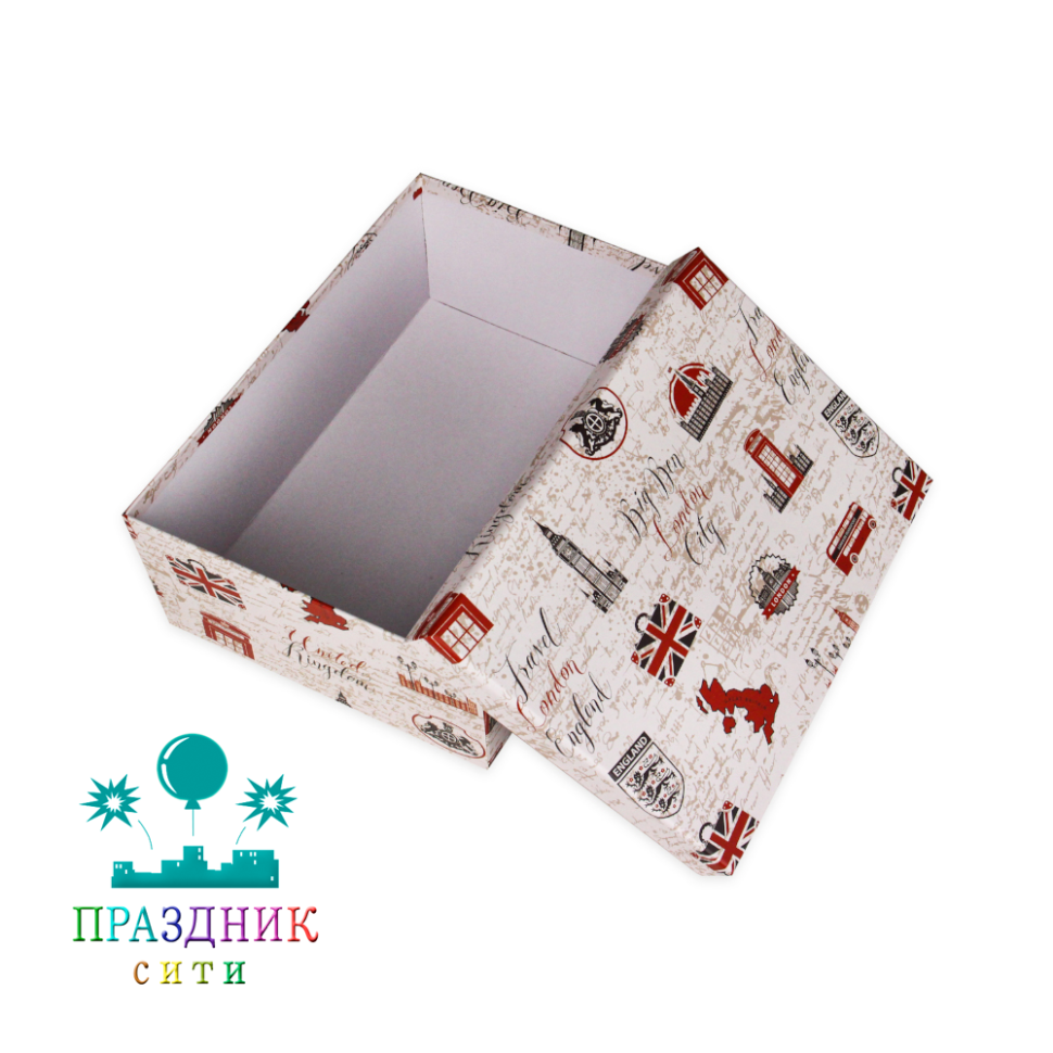 КОРОБКА Лондон прямоугольник 27 х 20 х 11,5 см