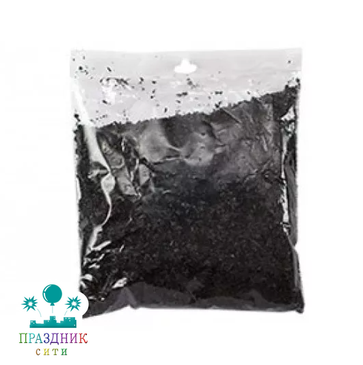 КОНФЕТТИ Крошка черная 50гр