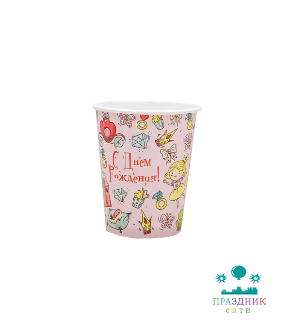 СТАКАН СДР Мечты принцессы 6шт