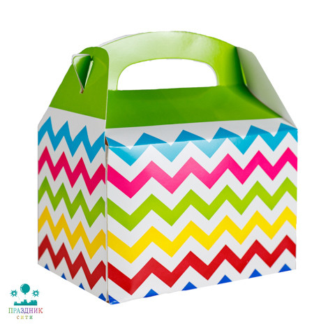 КОРОБКА для угощений Шеврон 17см 2шт