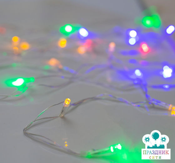 ГИРЛЯНДА мульти, 2,5 м