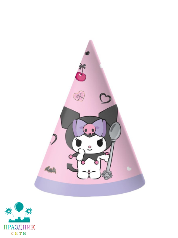 КОЛПАК Kuromi 6шт