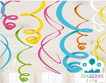 СПИРАЛЬ Ассорти 55см 12шт