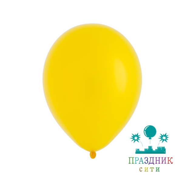 ШАР (латекс) Е 10" Пастель Yellow