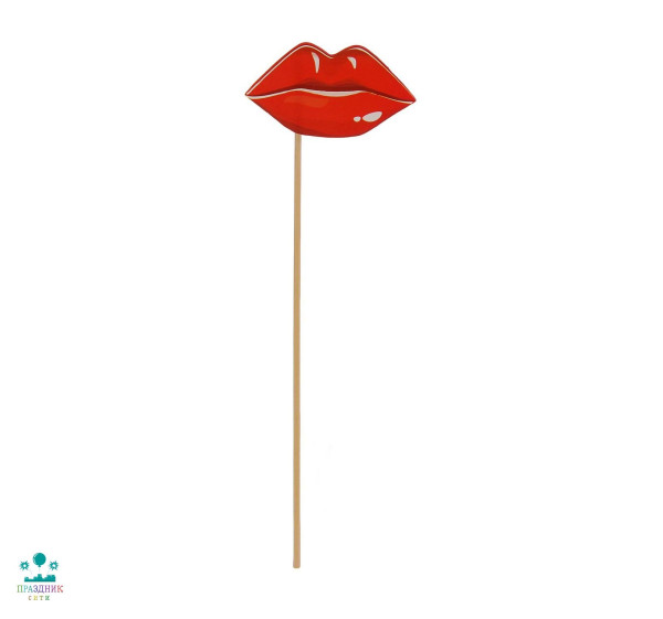 ФОТОБУТАФОРИЯ на палочке "Губы"