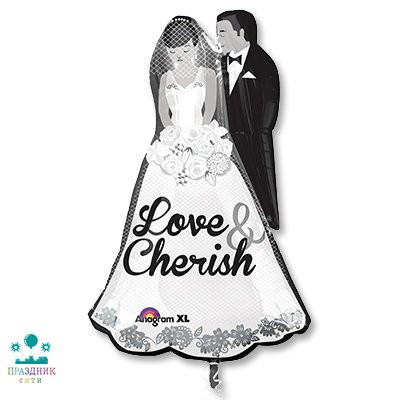ШАР (Фольга) А ФИГУРА 90 in Жених и невеста