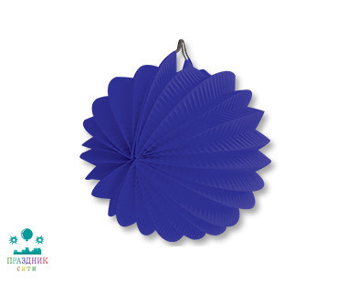 ФОНАРИК бум круглый синий 25см