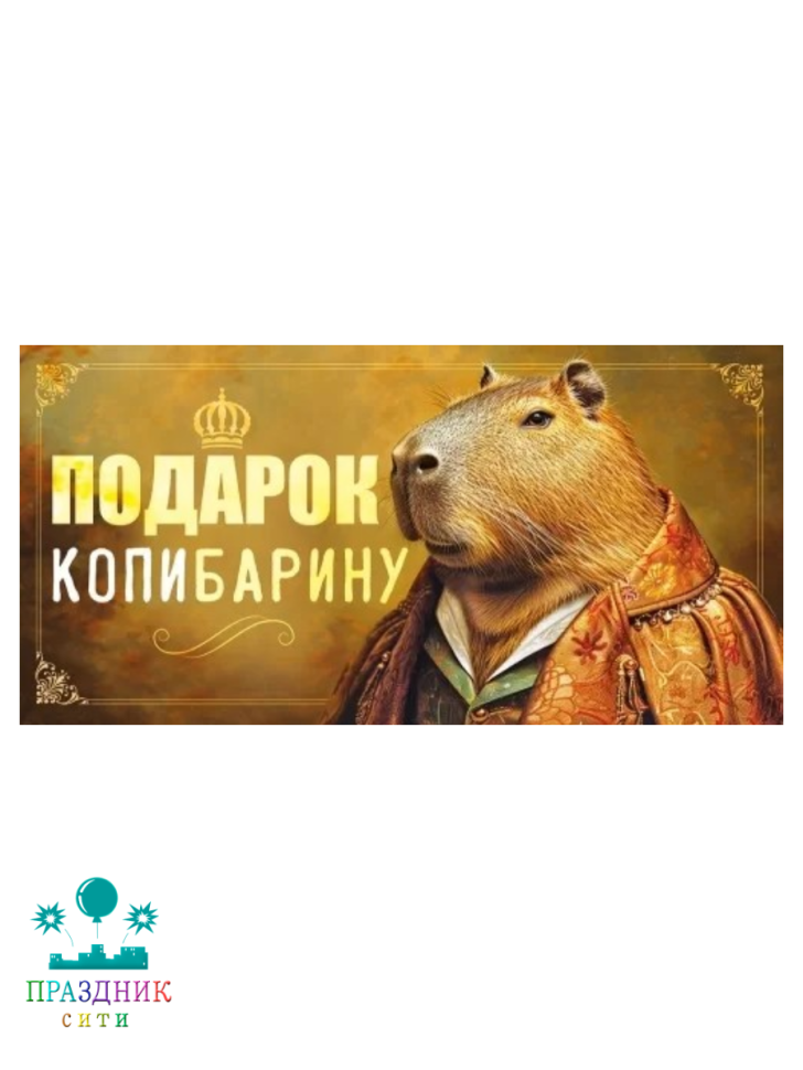 КОНВЕРТ Подарок КопиБарину