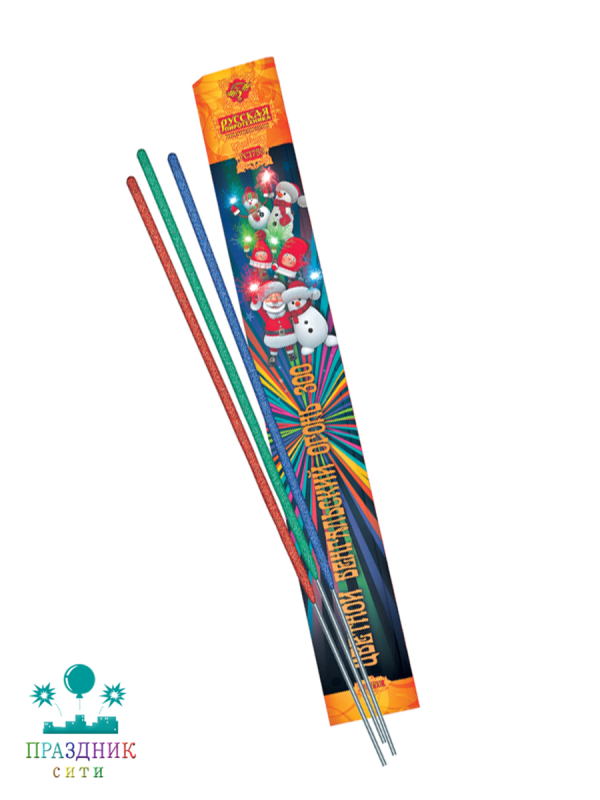 БЕНГАЛЬСКИЙ ОГОНЬ ЦВЕТНОЙ 300