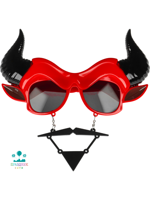 МАСКА Карнавальная Рожки Люцифера