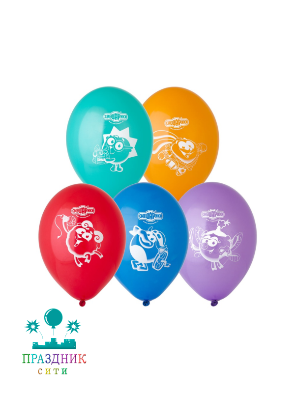 НАБОР ШАРОВ 12" Смешарики 5шт