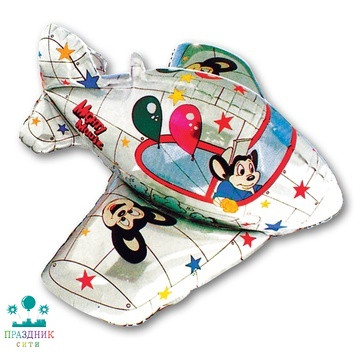 ШАР (Фольга) Ф ФИГУРА 100 in Самолет 3Д