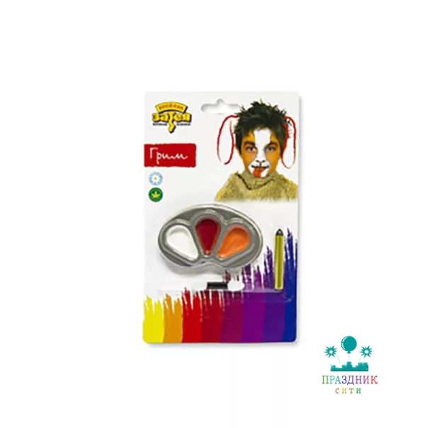 ГРИМ Щенок 3 цвета 5,4гр +карандаш +аппл