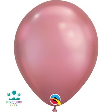 ШАР (латекс) 11" Хром Mauve