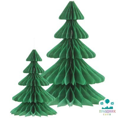 ФИГУРА бум Елка зеленая 20-30см 2шт/G