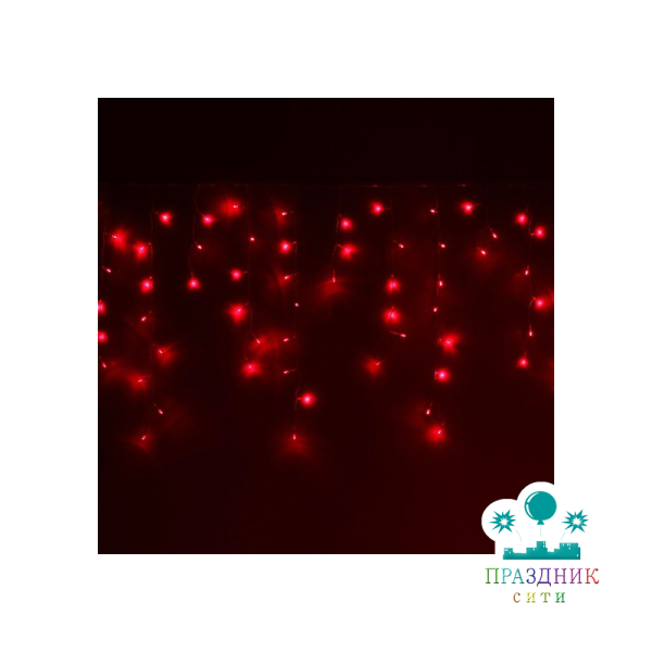 ГИРЛЯНДА Бахрома КРАСНЫЙ